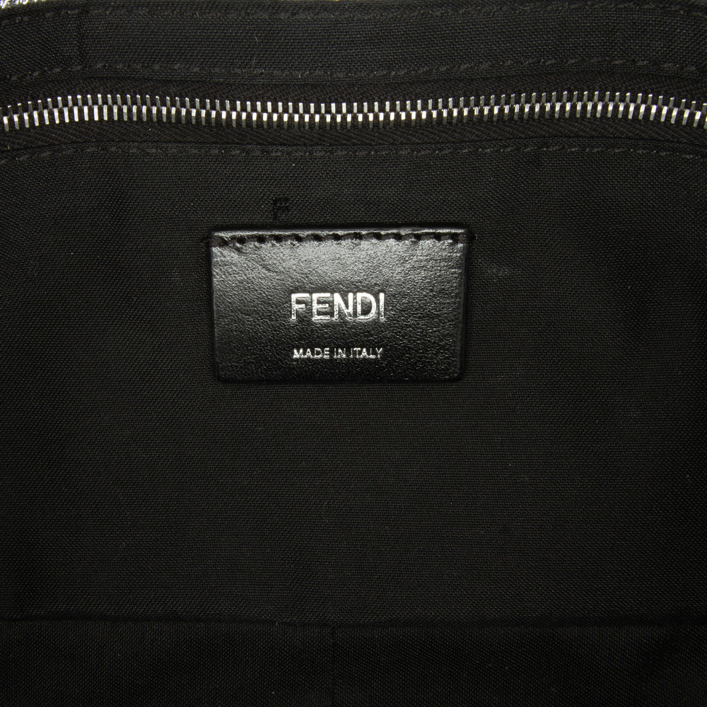 Pre-Loved Fendi Prints On Zucca Embossed Convertible Baguette Belt Bag - Picture 7 of 10